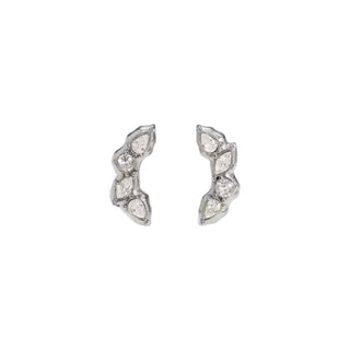 Ivy Free Form Crystal Studs