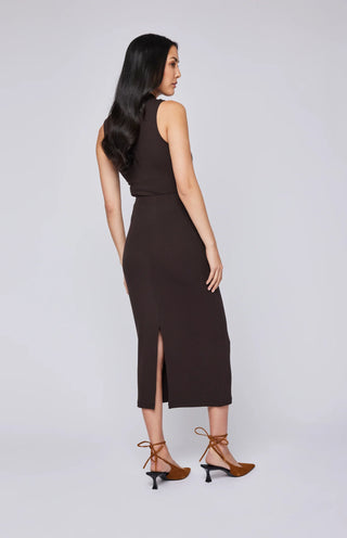 Sayulita Ribbed Midi Skirt