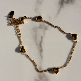 Lover Heart Chain Bracelet