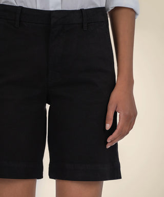 Thea High RIse Trouser Bermuda- Black