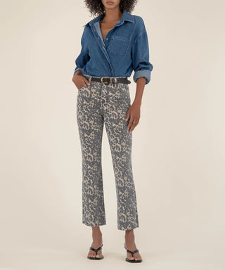 Kelsey High Rise Ankle Flare-Kut From The Kloth