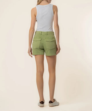 Kut From The Kloth-Ashton High Rise Short in Celery Regular price$89.00