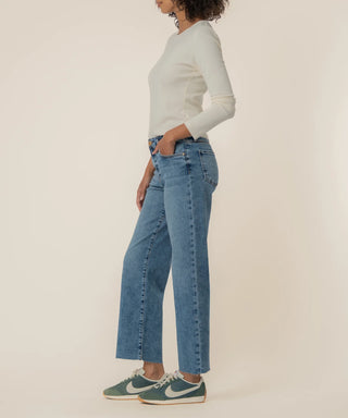 Kut From The Kloth- Charlotte High Rise Wide Leg-Star
