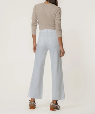Kut From The Kloth Charlotte High Rise Wide Leg-Optic White