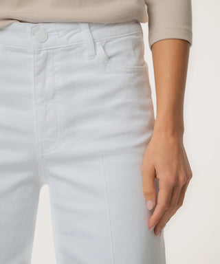 Kut From The Kloth Charlotte High Rise Wide Leg-Optic White