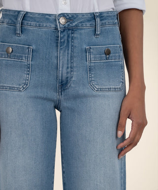 Meg High Rise Wide Leg- Assertive