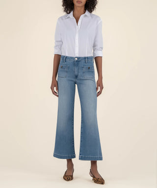 Meg High Rise Wide Leg- Assertive
