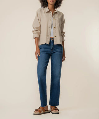 Kut From The Kloth-Bellamy Linen Jacket in Sand