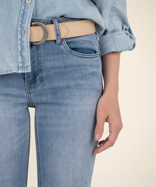 Kelsey High RIse Ankle Flare- Dignified