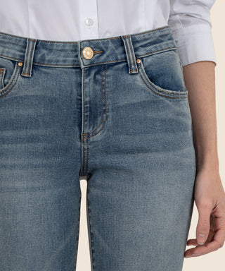 Kut From The Kloth- Natalie Mid Rise Bootcut- Worthy