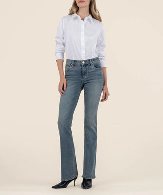 Kut From The Kloth- Natalie Mid Rise Bootcut- Worthy