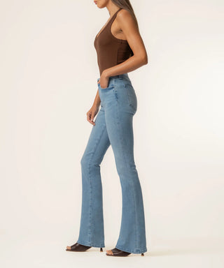 Natalie MId-Rise Flare- Lively