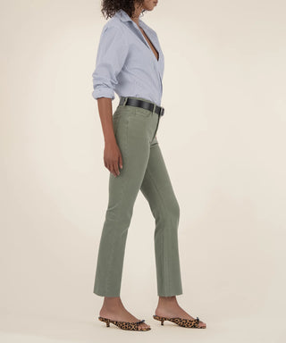 Kelsey HIgh Rise Ankle Flare- Sage