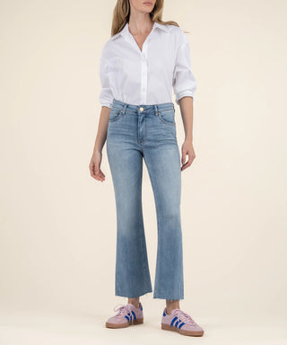 Kelsey High Rise Ankle Flare-Honest