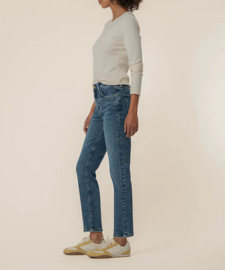 Rachael High Rise Mom Jean- Radiant