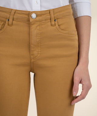 Kelsey High Rise Ankle Flare-Medallion