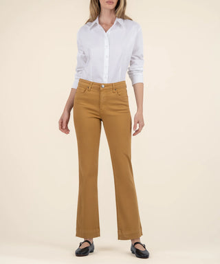 Kelsey High Rise Ankle Flare-Medallion