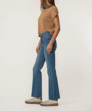 Kut From The Kloth -Kelly High Rise Flare in Senses