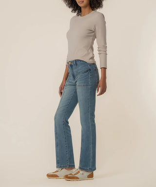 Kut From the Kloth Kelsey High Rise Ankle Flare -ARTICULATED