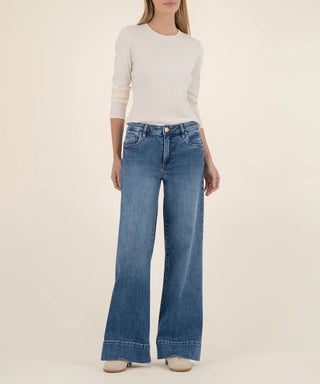 Kut From The Kloth Maya High Rise Wide Leg in Amuse