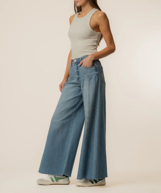 Blake High RIse Super Wide Leg- Wistfulness