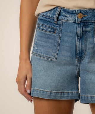 Kut From The Kloth- Jane High Rise Short