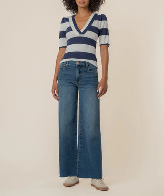 Yona Striped Knit Sweater