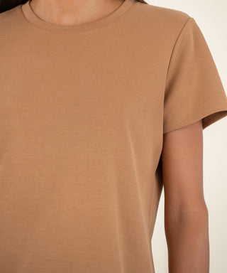 Remington Relaxed Fit T-Shirt-Camel