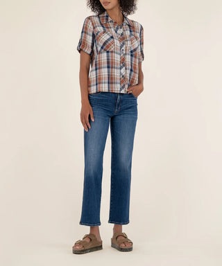 Wynn Woven Plaid Shirt
