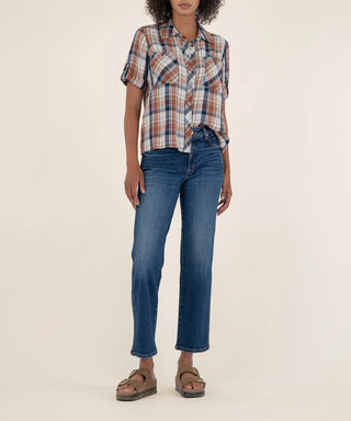 Wynn Woven Plaid Shirt