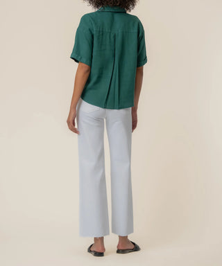Kut From The Kloth- Linen Brianna Boxy Shirt
