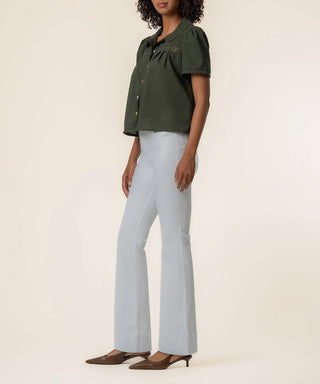 Vienna Top in Olive