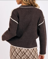 Juliet Contrast Sweater