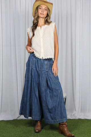 The Pin-Tuck Chambray