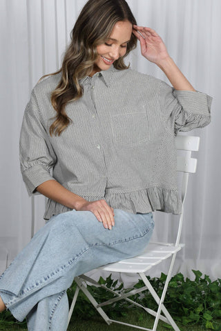 The Charlotte Stripe Top