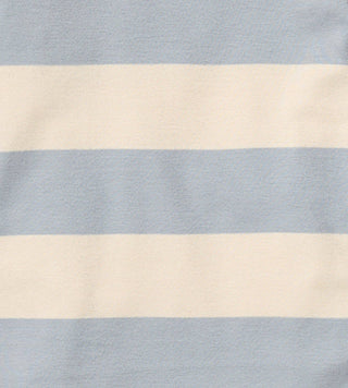 Burt's Bees Baby - Rugby Stripe Organic Cotton Sleep & Play - Quarry