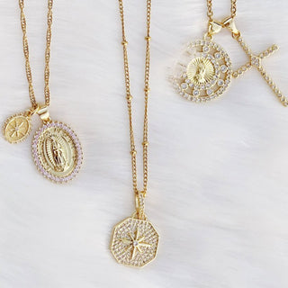 North Star CZ Necklace