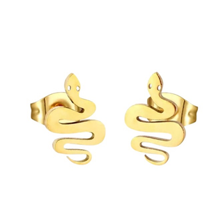 Serpent Stud Earrings