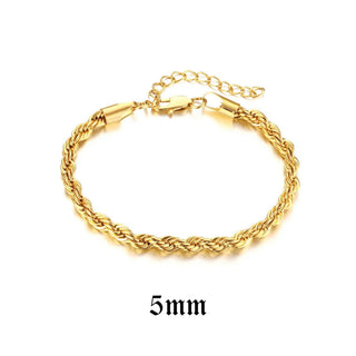 Paris Rope Chain Bracelet
