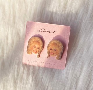 Dolly Fan Girl Studs