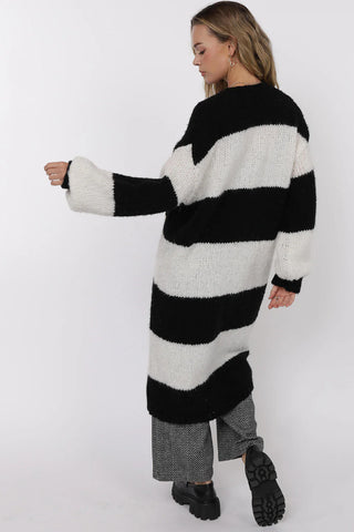 Suki Bubble Sleeve Duster Cardigan
