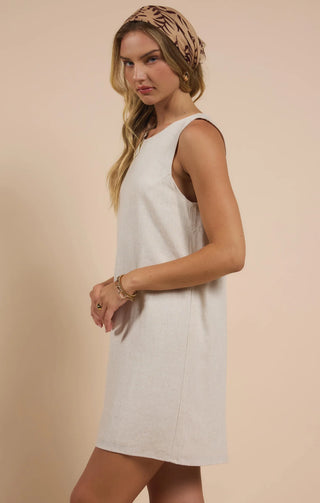 Sugarloaf A-Line Button Back Dress