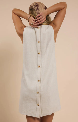 Sugarloaf A-Line Button Back Dress