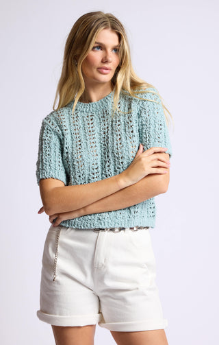 Peruse Short Sleeve Sweater