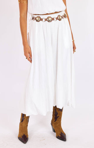 DEJA VU BUBBLE MAXI SKIRT