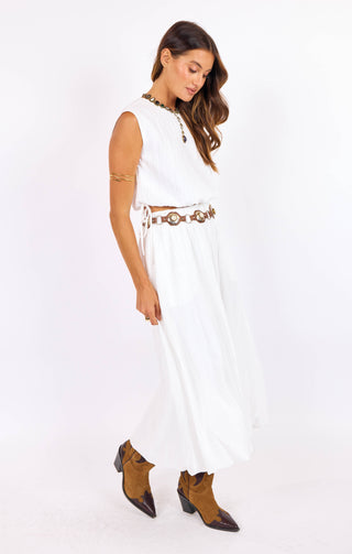 DEJA VU BUBBLE MAXI SKIRT