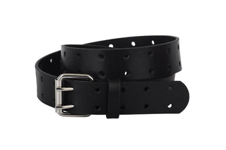 Double Prong Leather Belt